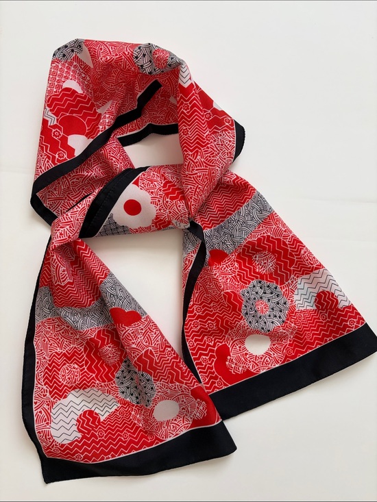 The Specialty House Accessories - The Specialty House Vintage 1960s Made in Italy Long Rectangle Scarf